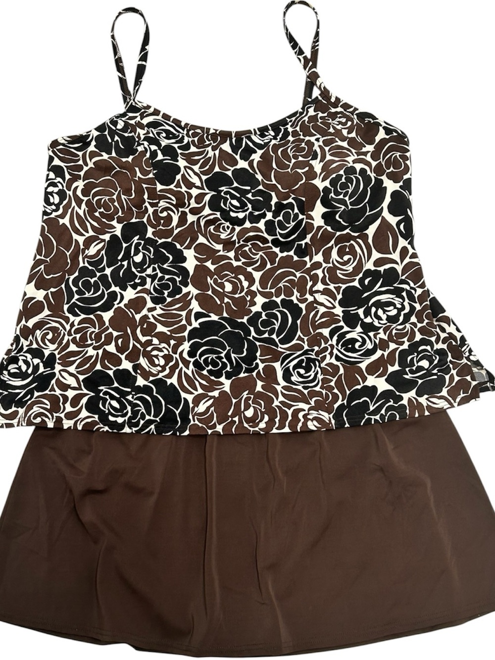 2 piece skirt bathing suit
